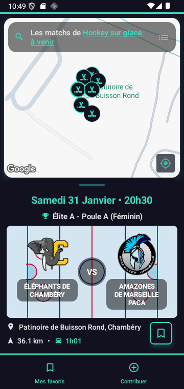 Détail d'un événement